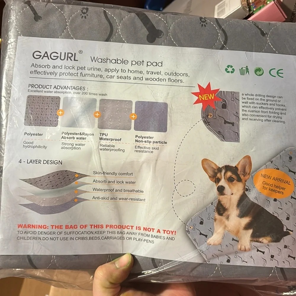 Pet pee pad